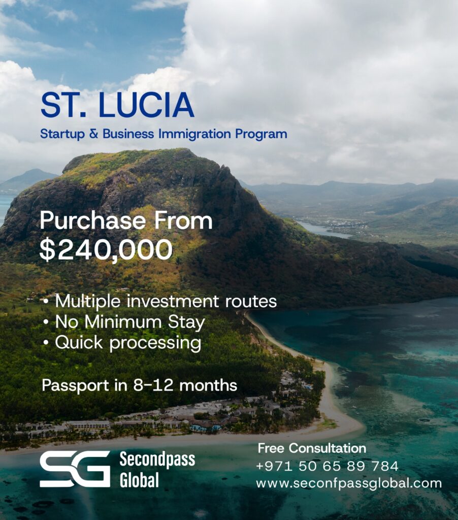 ST. Lucia Startup & Business Immigration Program
